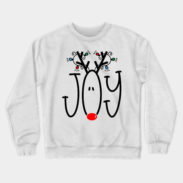 Christmas Joy Crewneck Sweatshirt by Peach Lily Rainbow